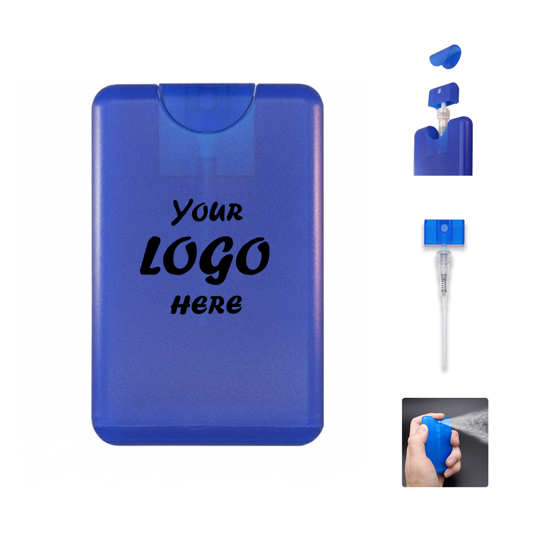 Premium Slimline Credit Card Hand Sanitizer Spray
