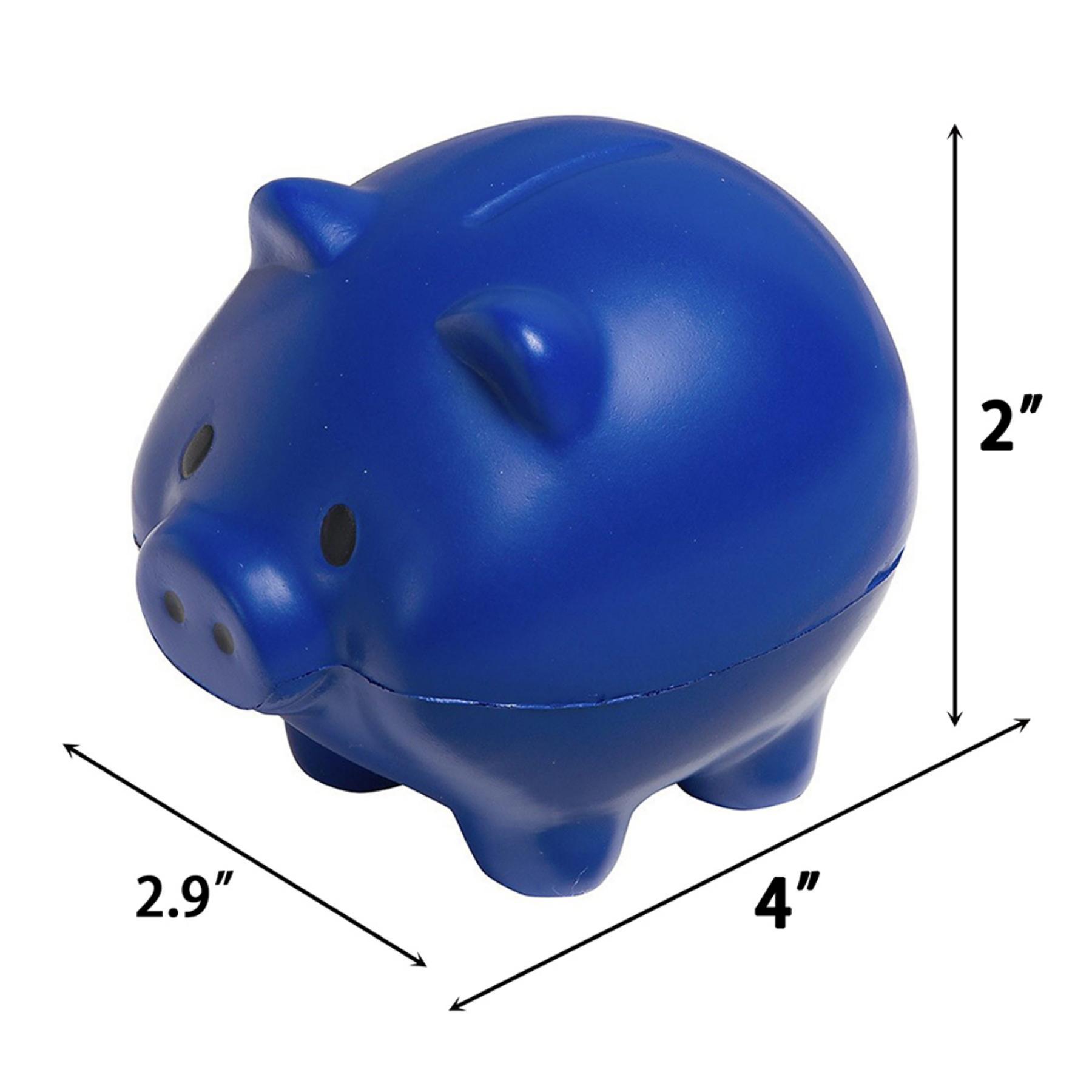 Slow Rise PU Pig Shaped Stress Reliever - Image 2