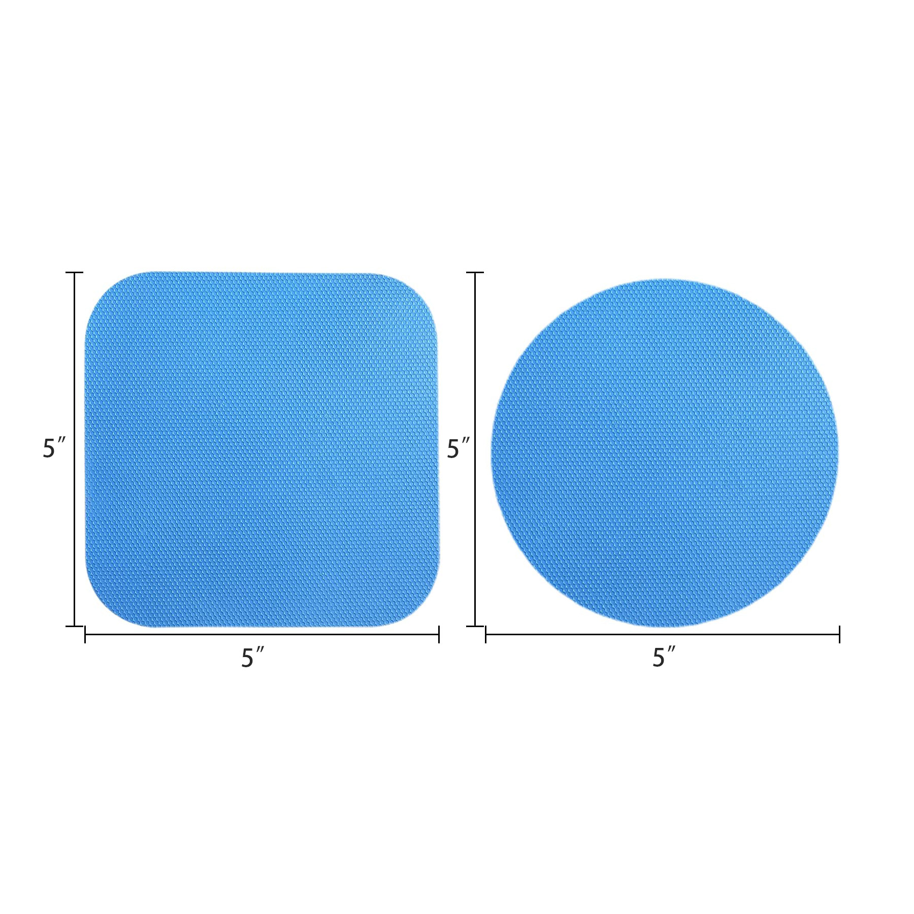 Heavy Duty Silicone Jar Opener Coaster Pad 5 Inch - Image 2