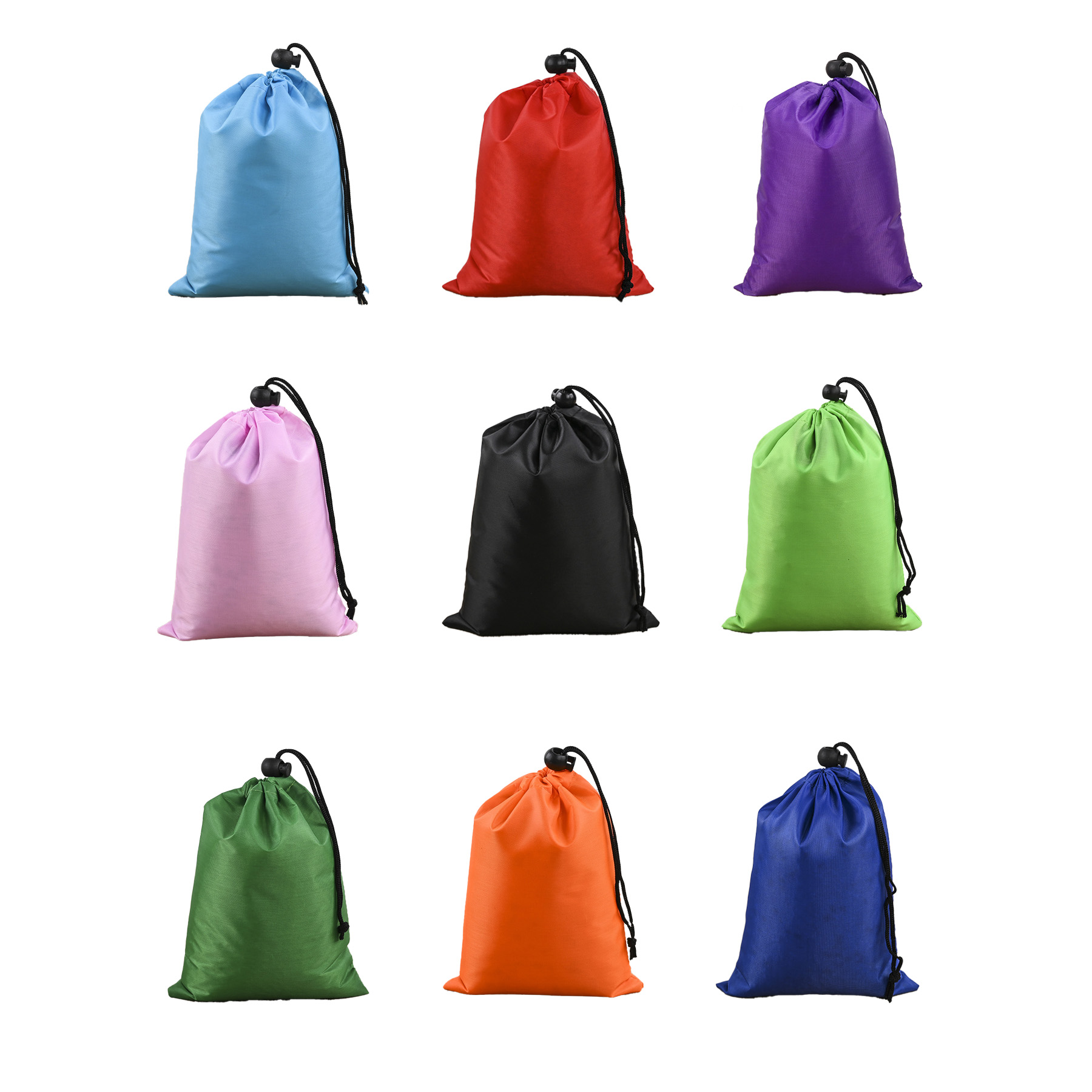 11 7/8" x 15 3/4" Drawstring Laundry Front Slip Pocket Bag - Image 3