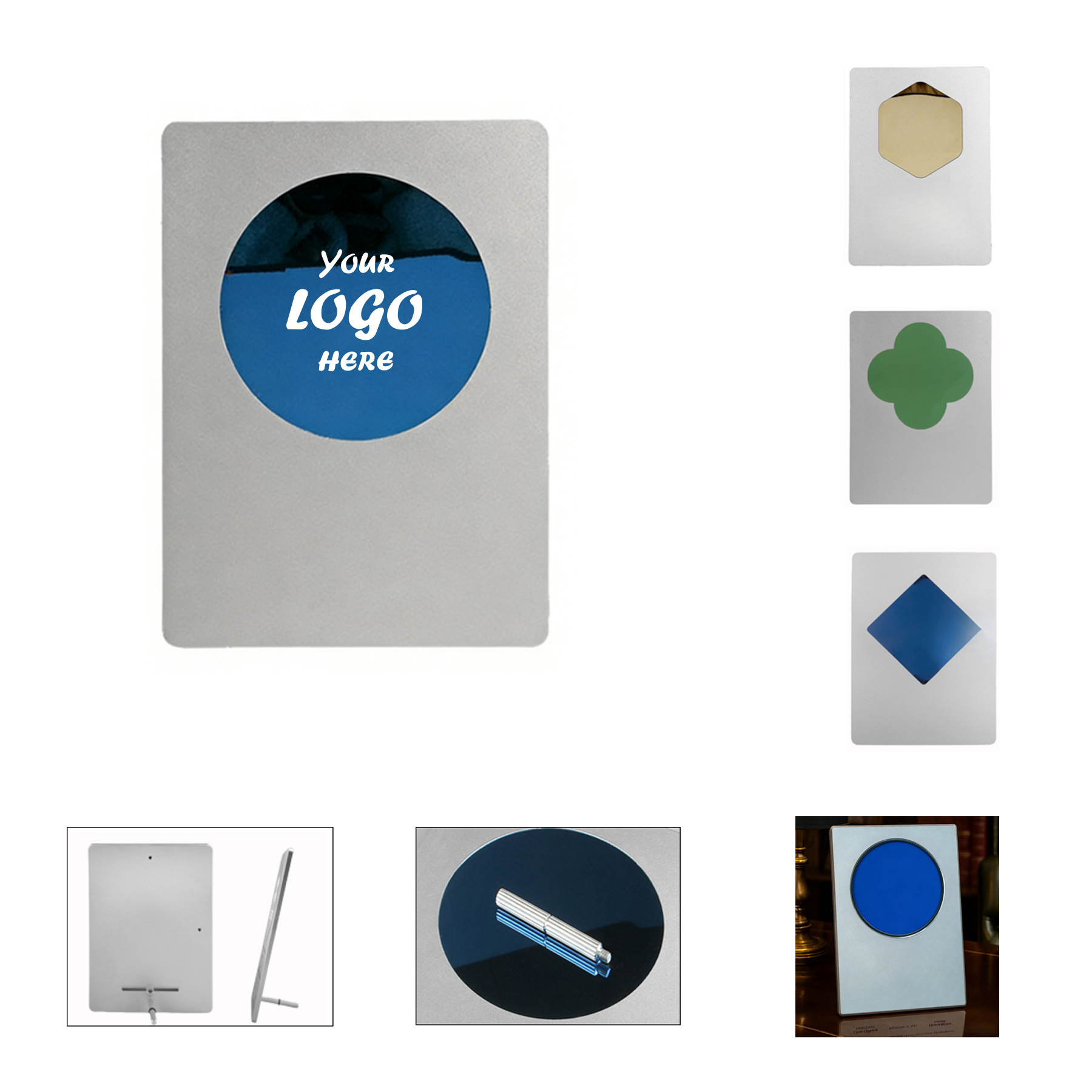 A4 Mirror Finish Stainless Steel Recognition Plaque