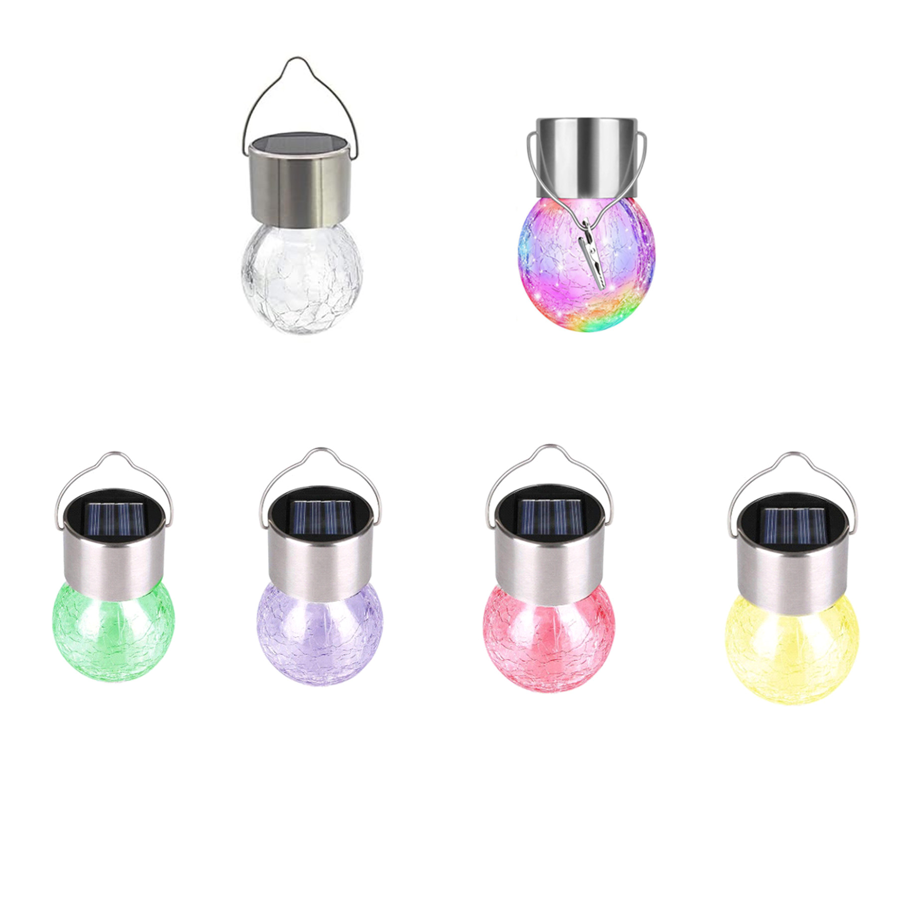 Solar Powered Outdoor Hanging Lantern Light With Auto On/Off - Image 3