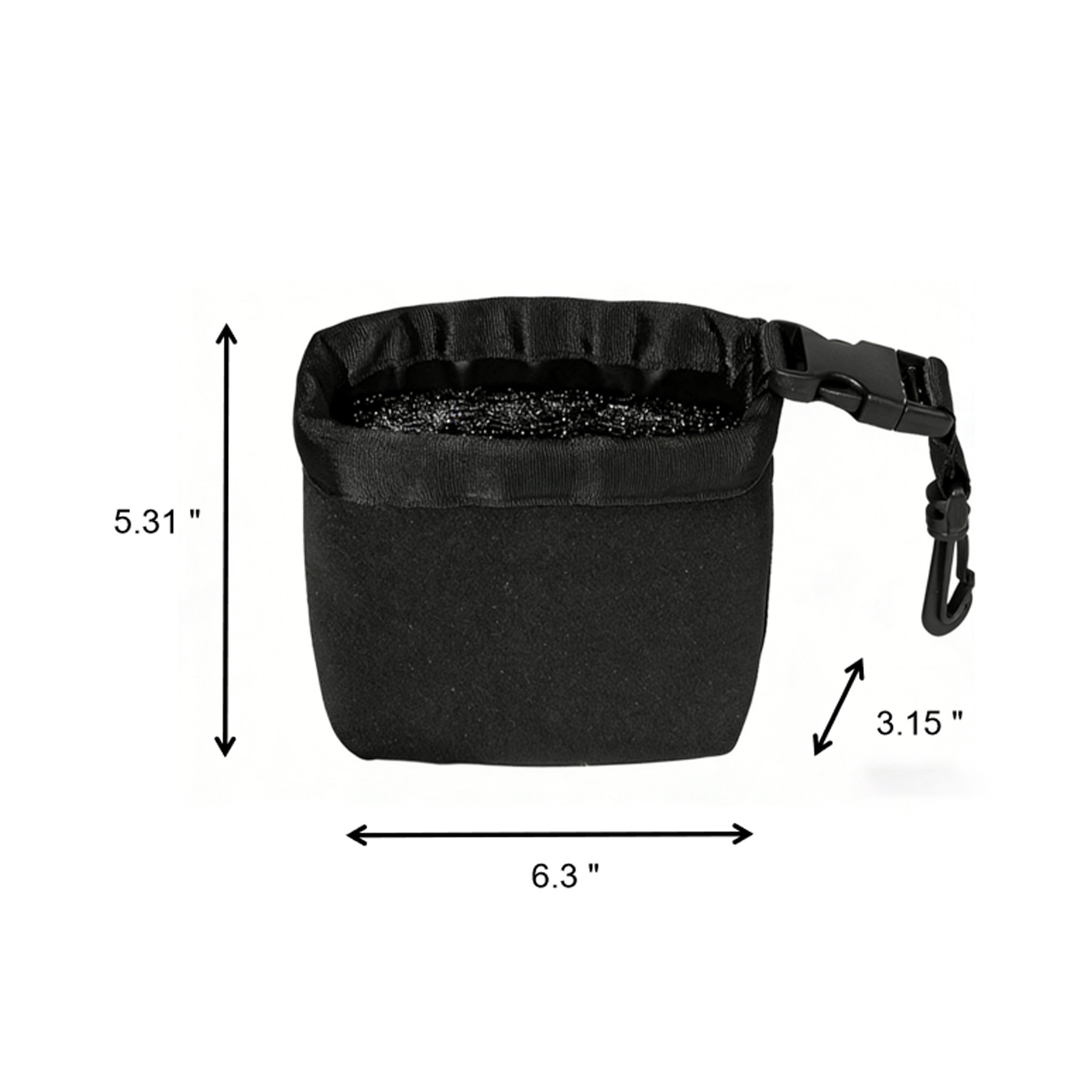 Nylon Golf Club And Ball Cleaner Scrub Bag - Image 2