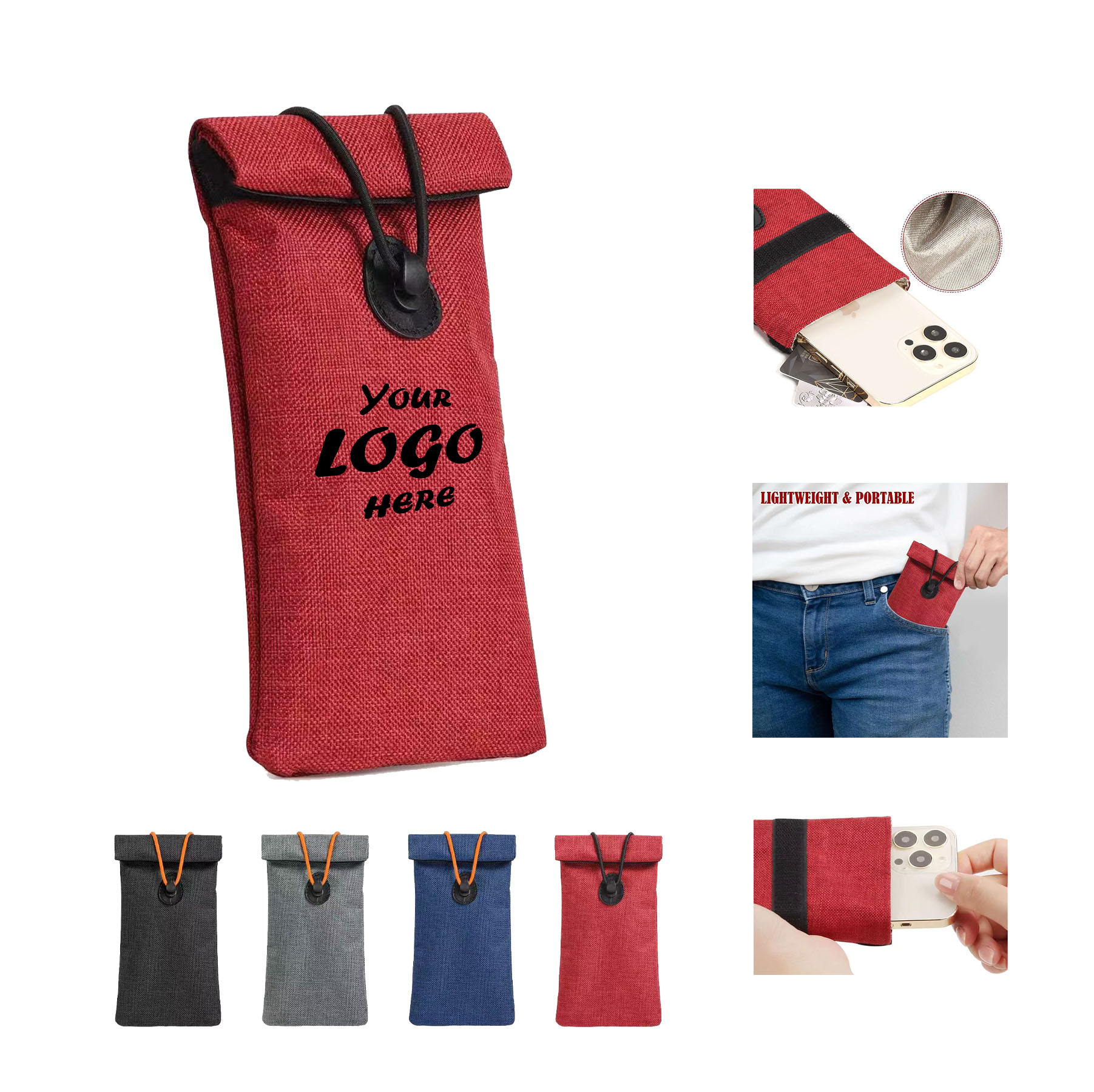 Car Key Phone RFID Signal Blocking Pouch