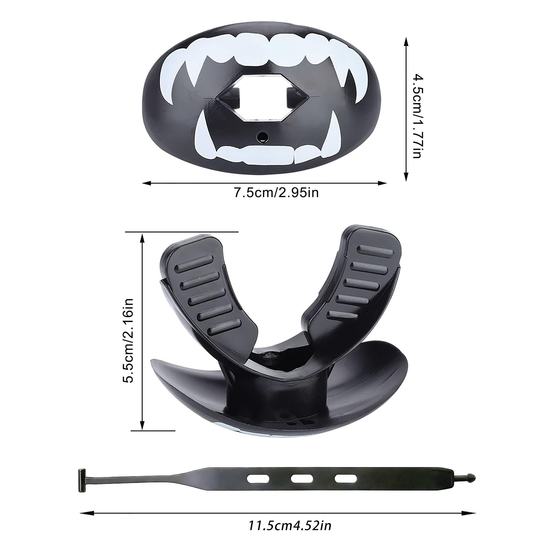 Instant-Fit Sports Lip Guard And Mouth Guard - Image 2