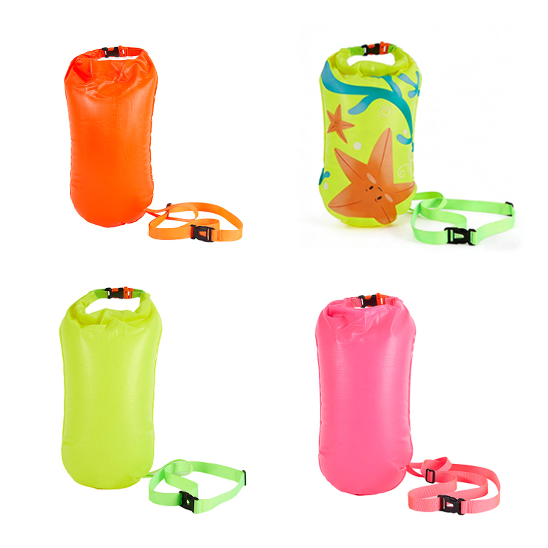 20L Waterproof Dry Bag Swim Buoy with Roll-Top Closure