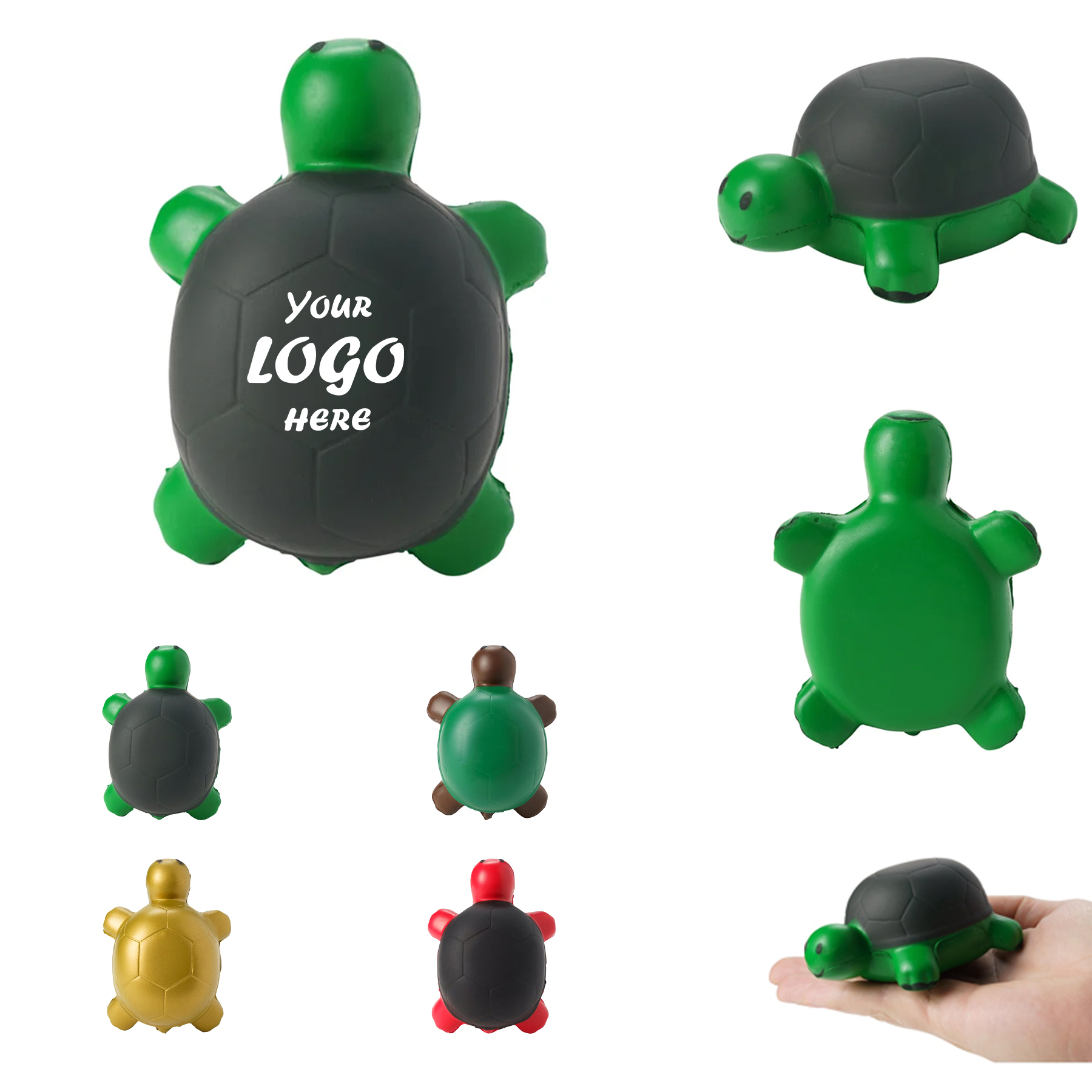 Cute PU Turtle Stress Reliever With Quick Rebound
