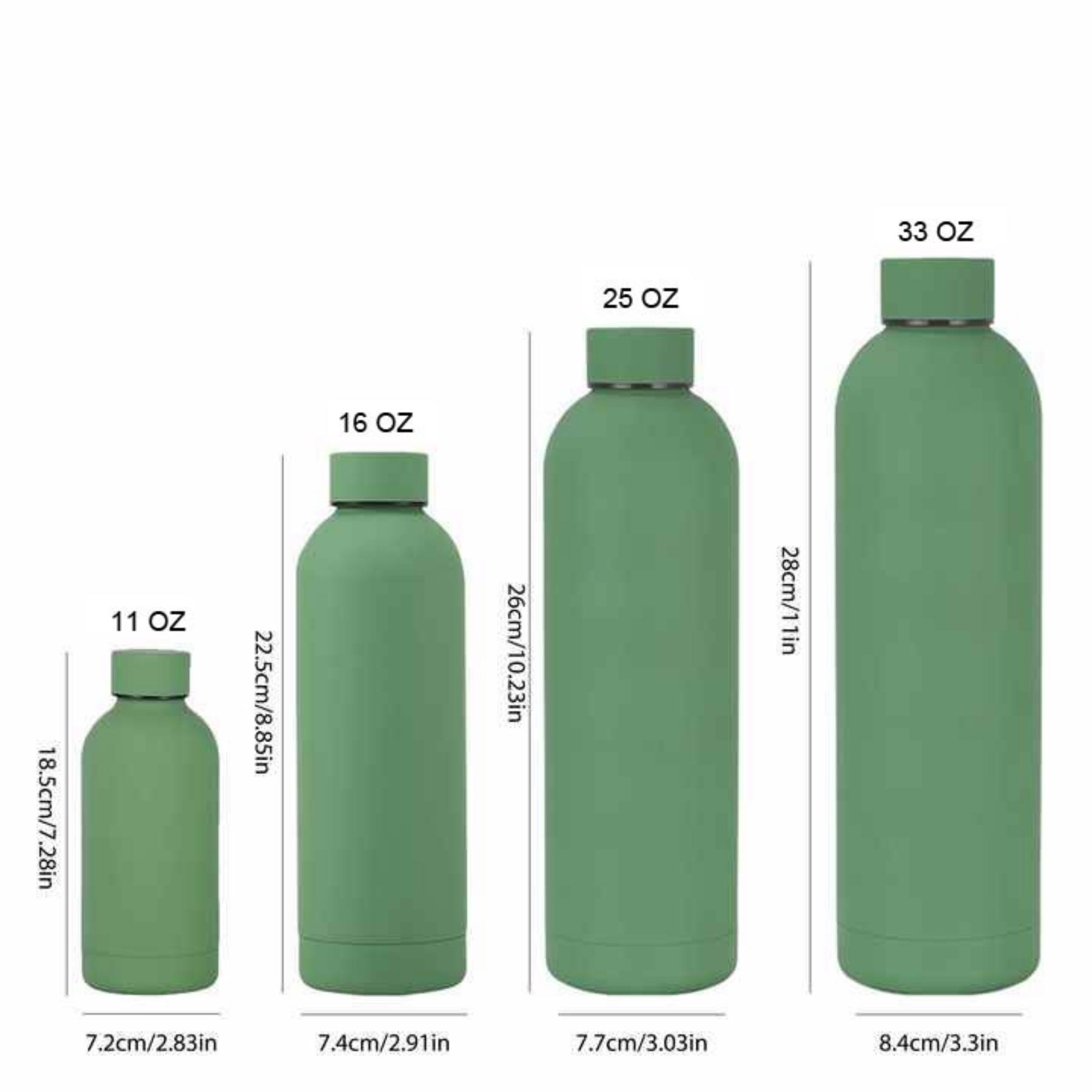 16 Oz Stainless Steel Vacuum Insulated Gym Bottle With Matte Finish - Image 2