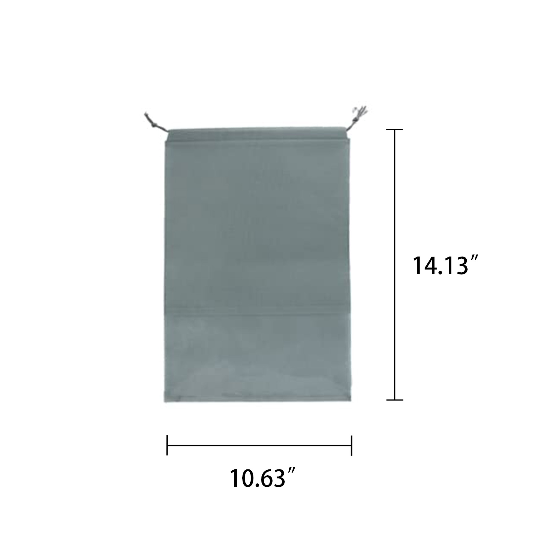 Non Woven Drawstring Shoe Storage Bag With Window - Image 2