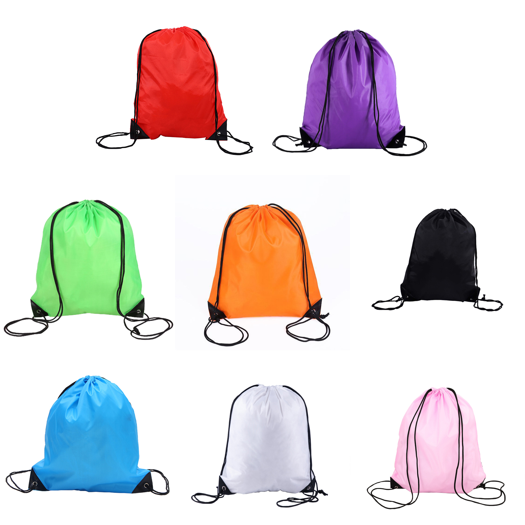 Polyester Drawstring Reinforced Corners Grommets Sportpack - Image 3