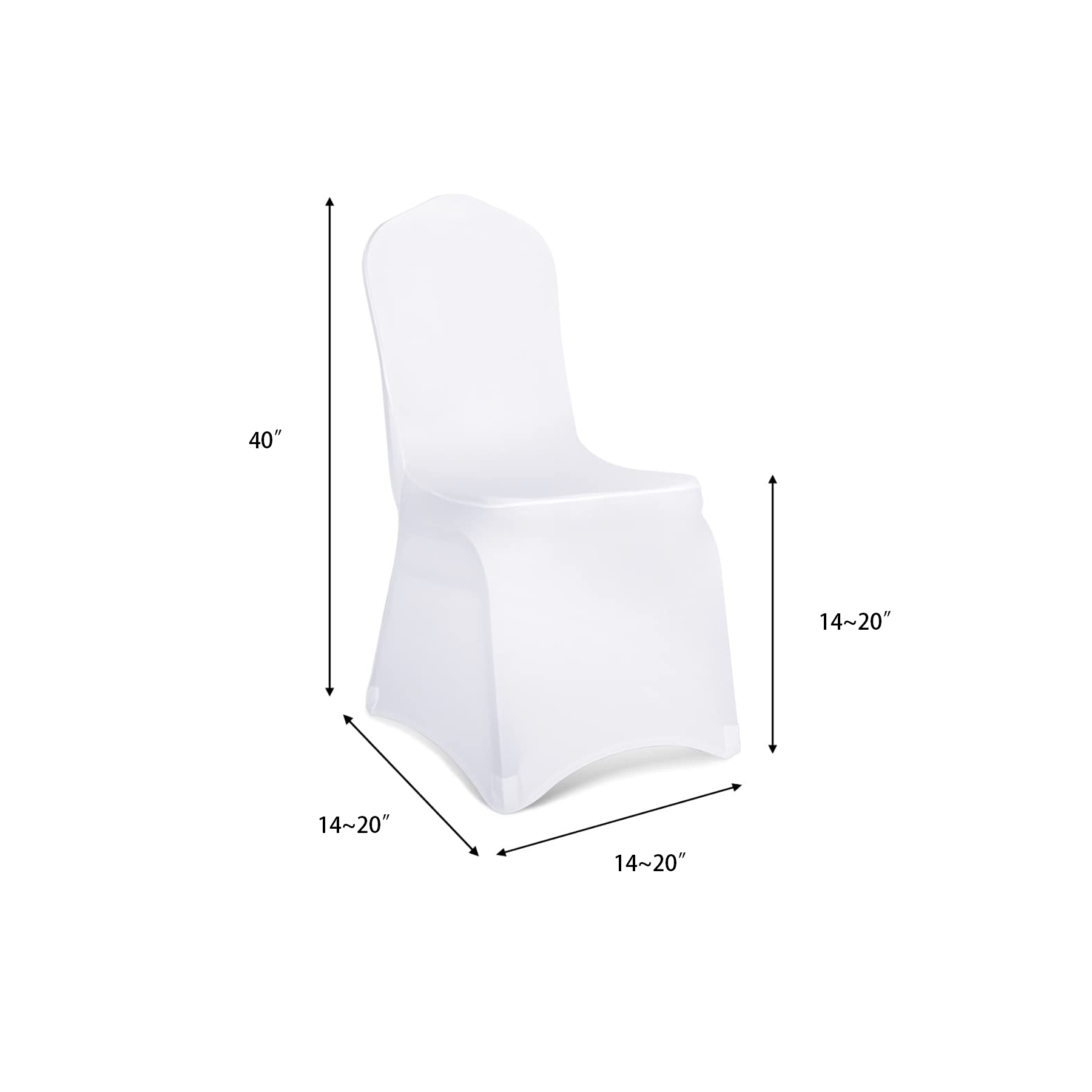 Stretch Universal Dining Chair Covers For Weddings And Events - Image 2