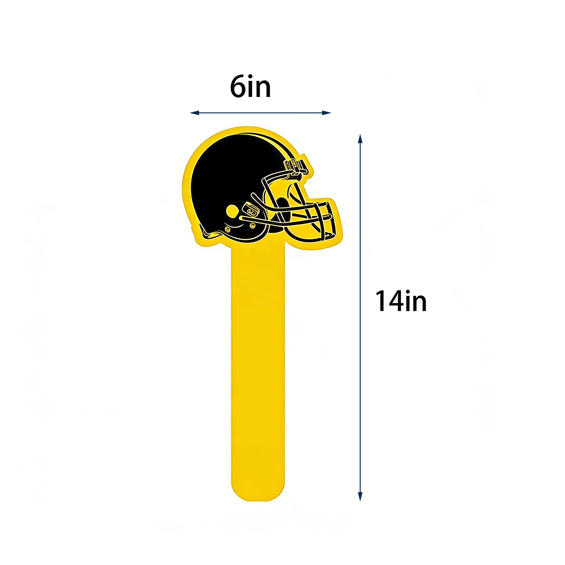 Cheerleading Foam Football Helmet Crowd Waver - Image 2