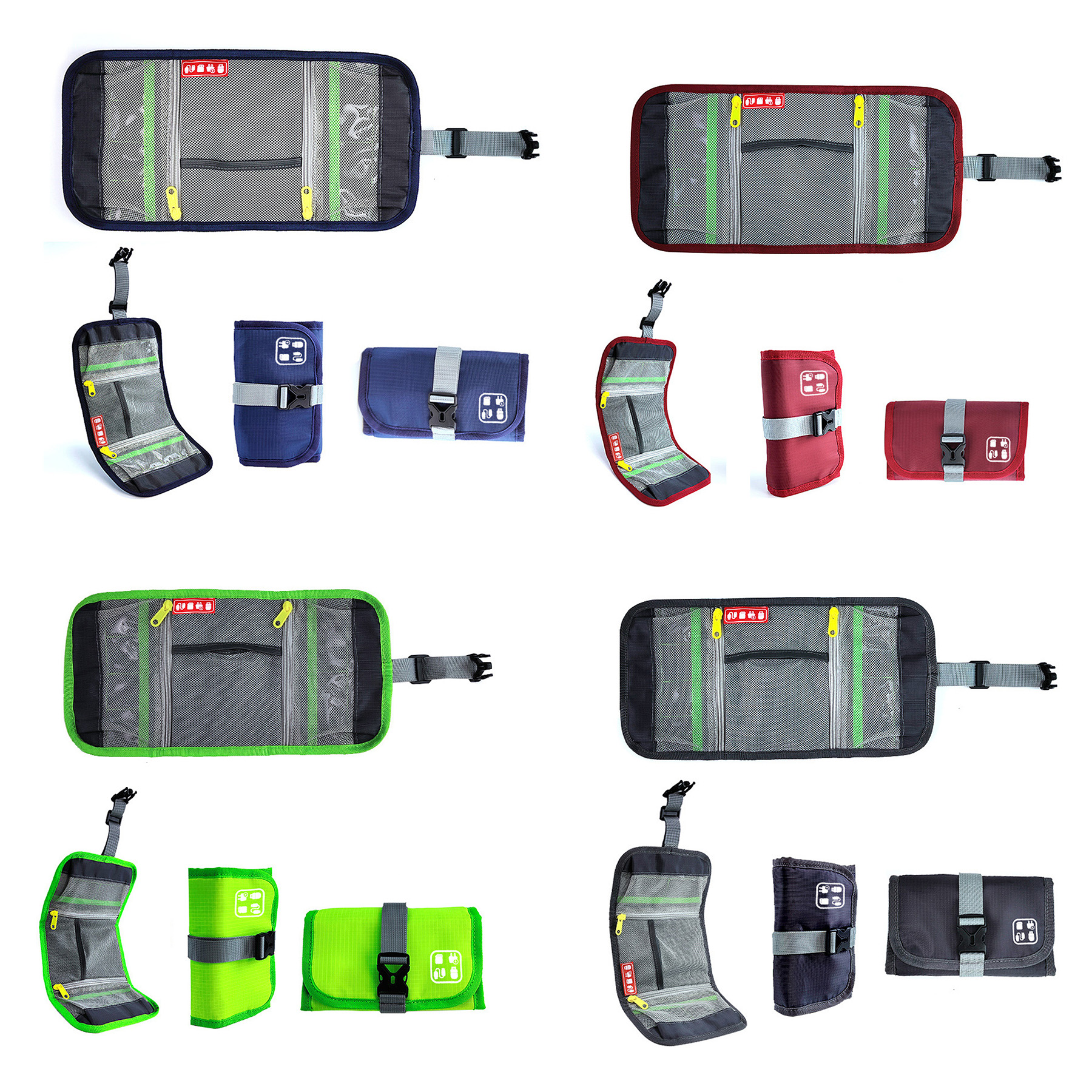 13.8" Travel Cable Organizer Pouch for Chargers & Accessories - Image 3