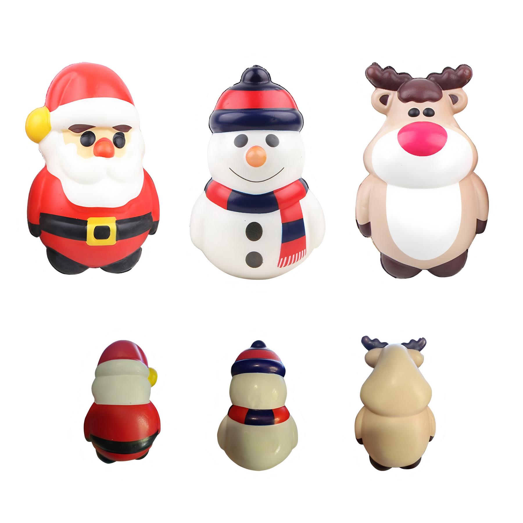 Festival Slow Rise Santa Snowman Reindeer Stress Reliever - Image 3