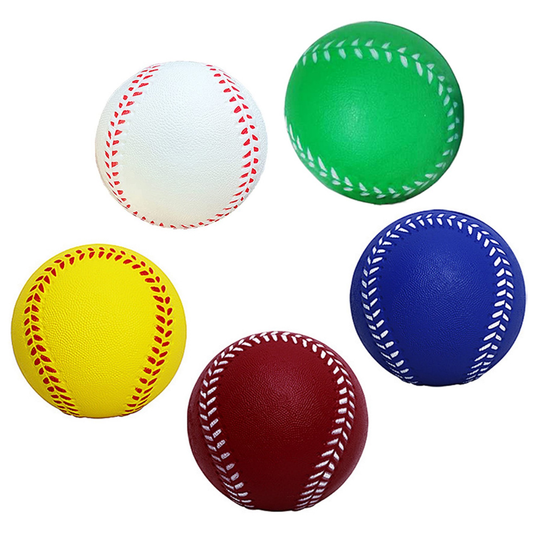 Slow Rise PU Foam Baseball Stress Reliever - Image 3