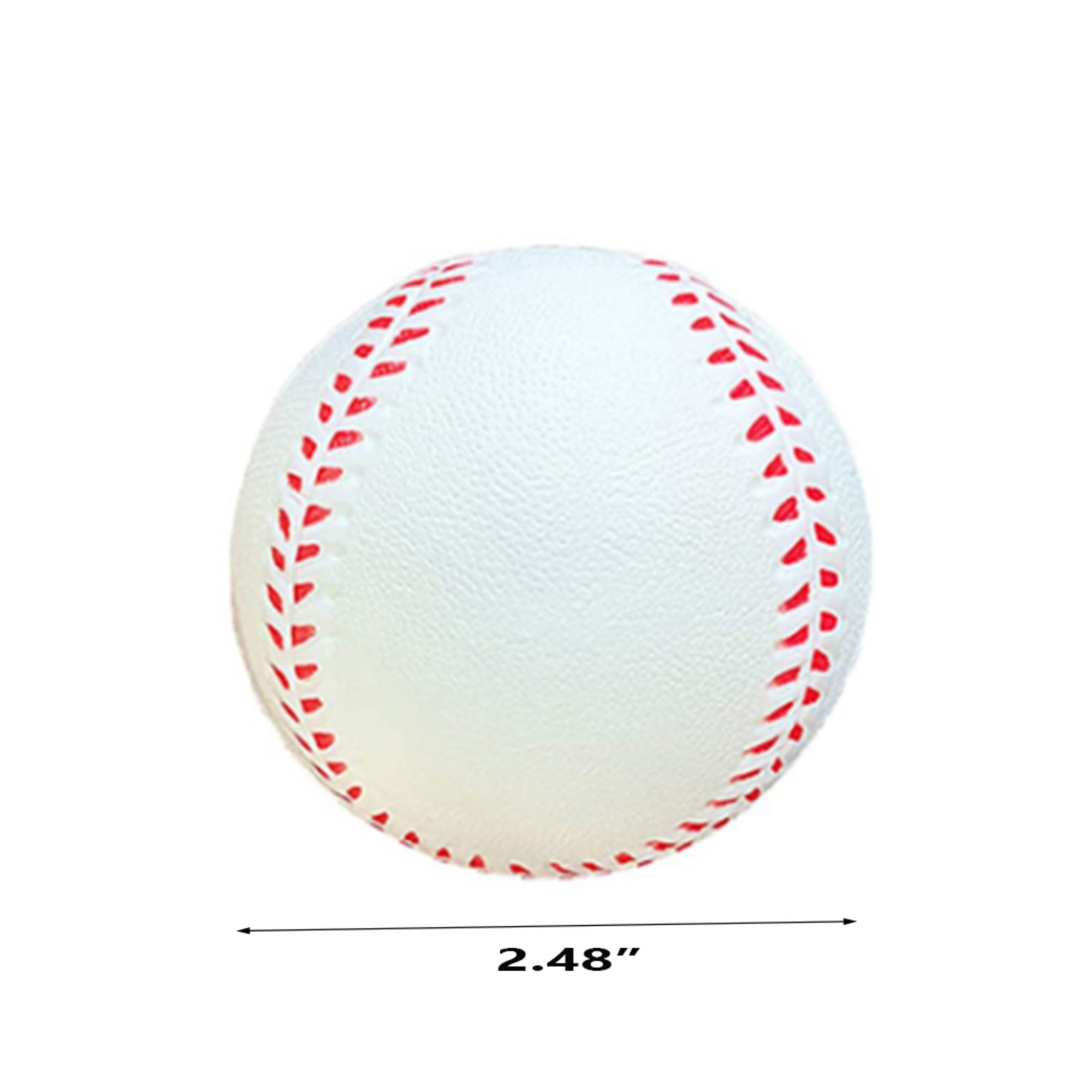 Slow Rise PU Foam Baseball Stress Reliever - Image 2