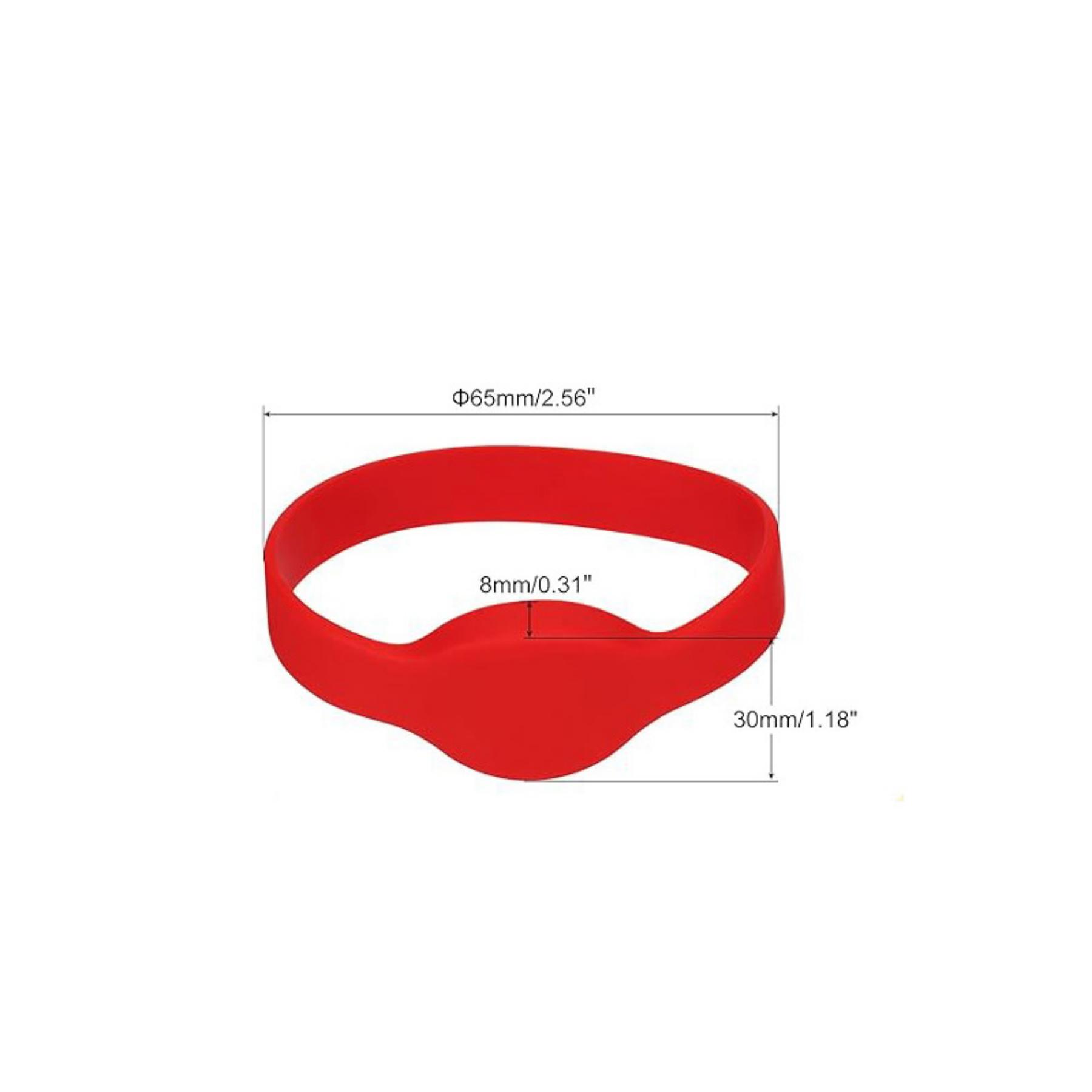 RFID Silicone Wristband With NFC Chip For Events - Image 2