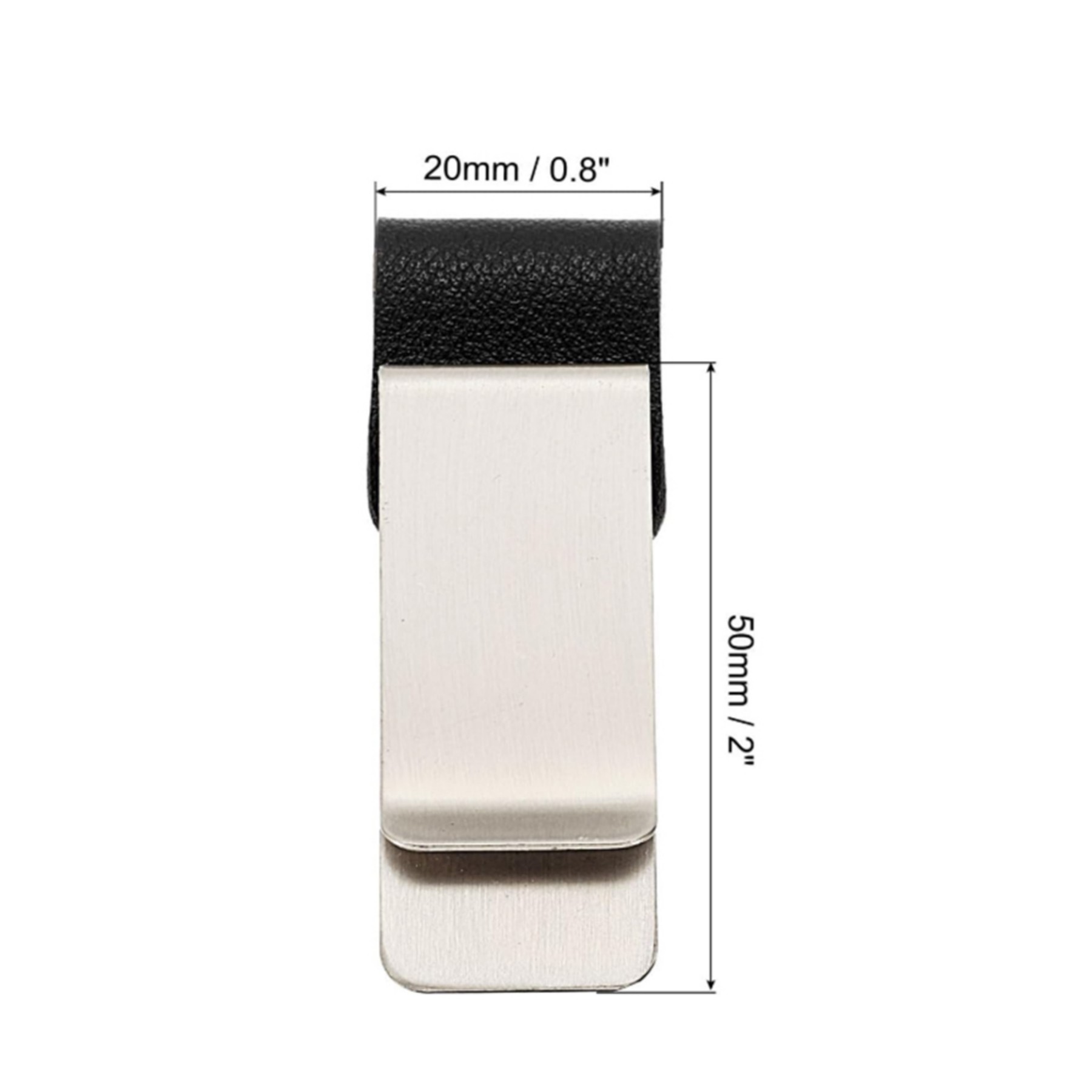Heavy-Duty Planners Stainless Steel Pen Holder Clip - Image 2
