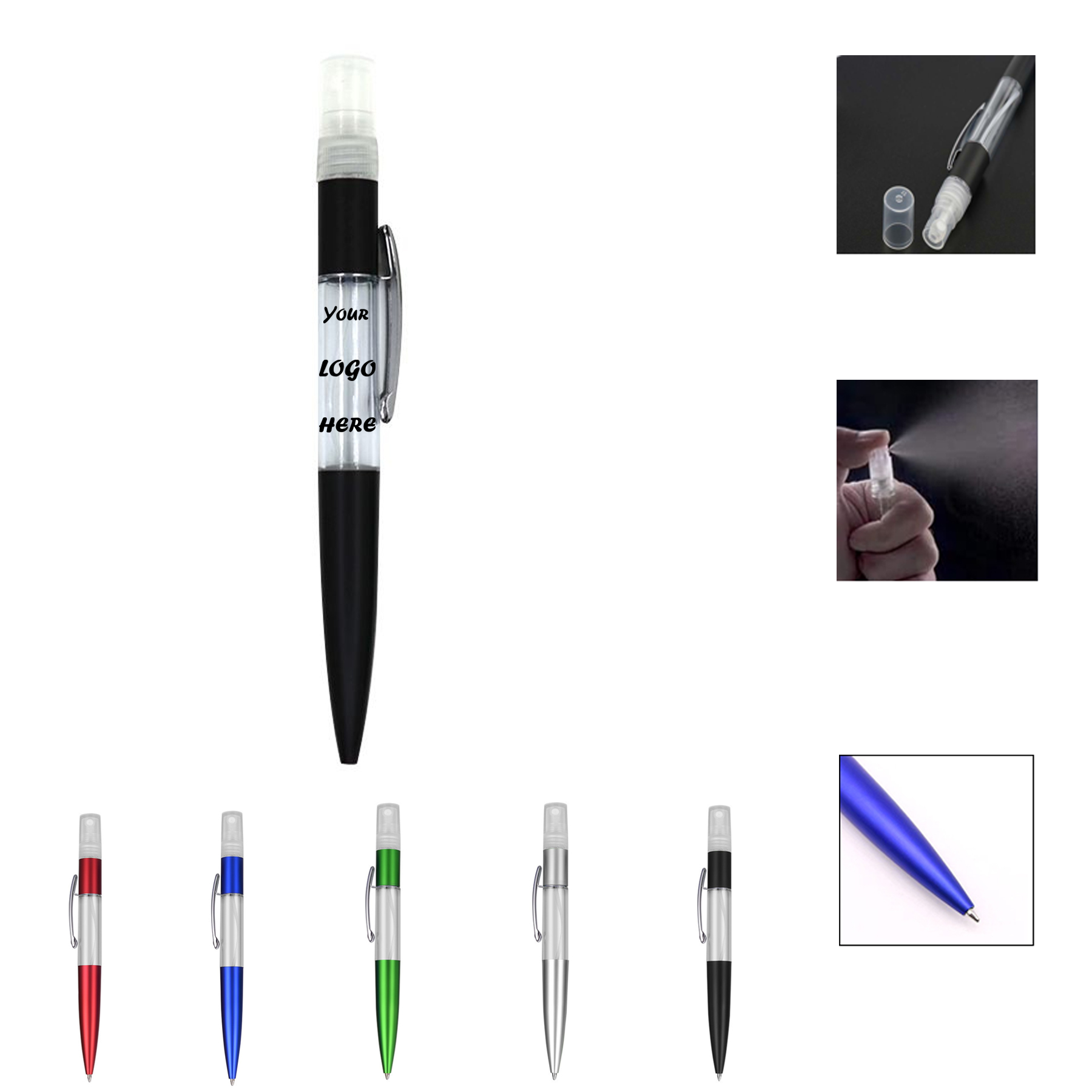 0.17 Oz Portable Antibacterial Spray Pen