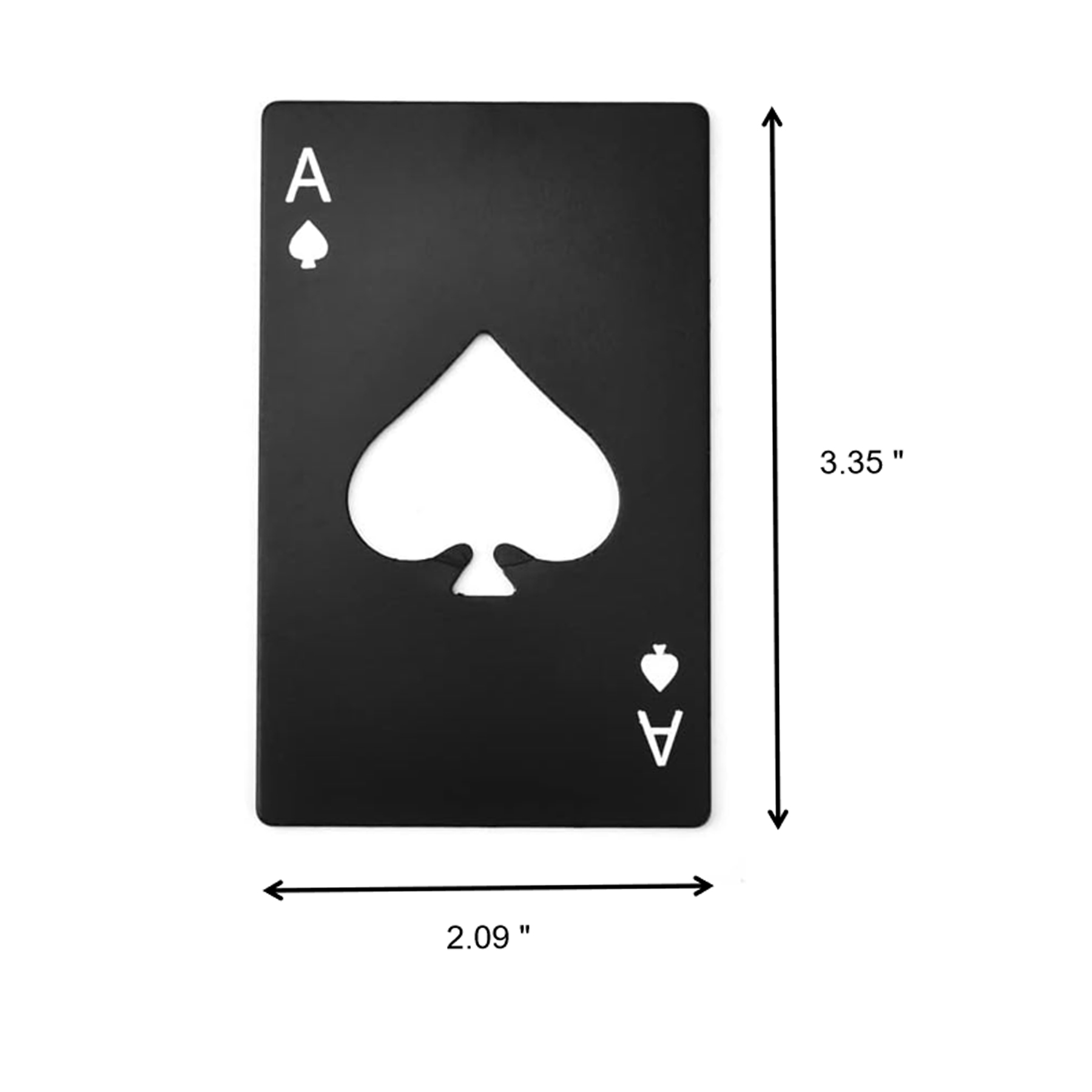 Casino Playing Card Wallet Bottle Opener