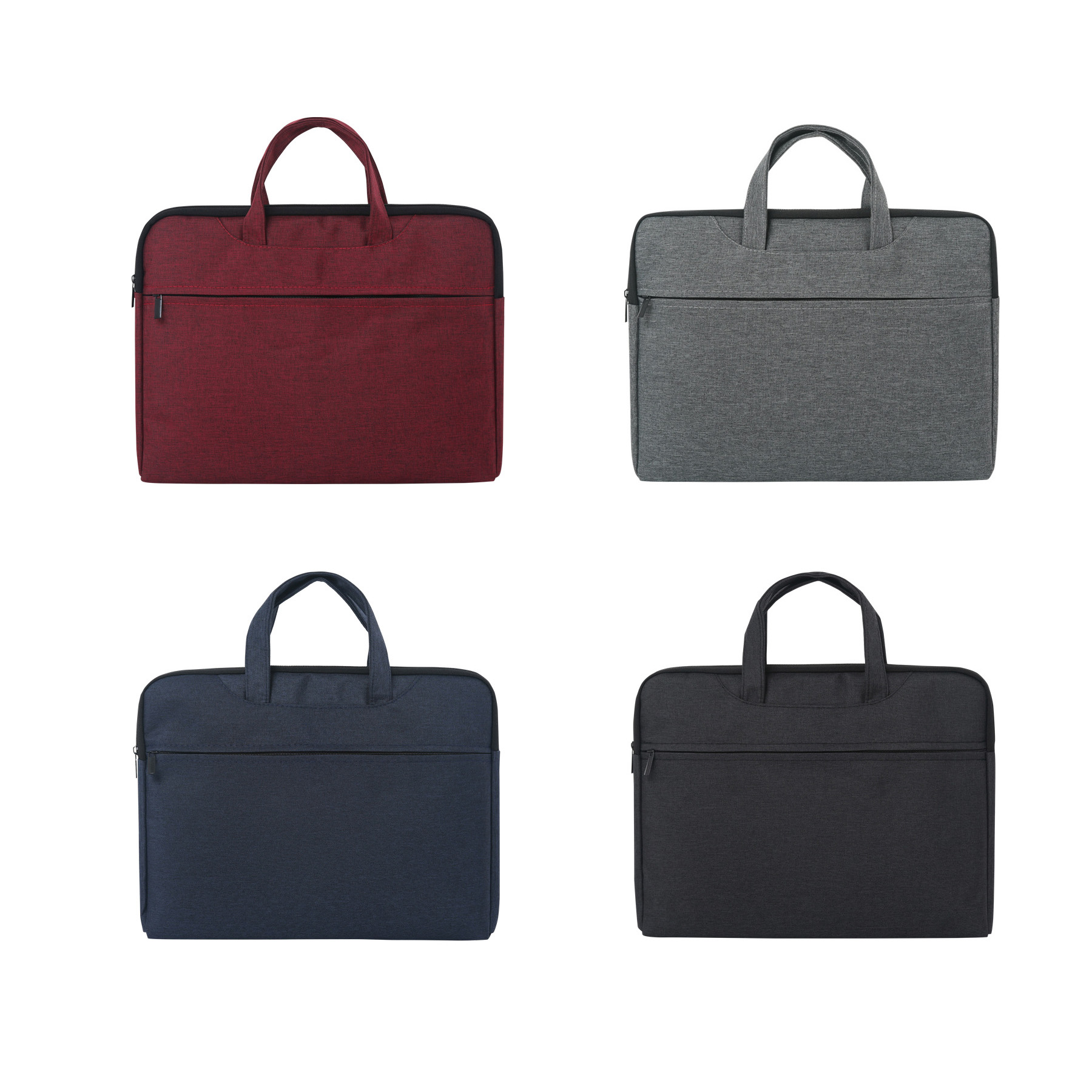 Waterproof Oxford Laptop Briefcase With Organizer Pockets - Image 3