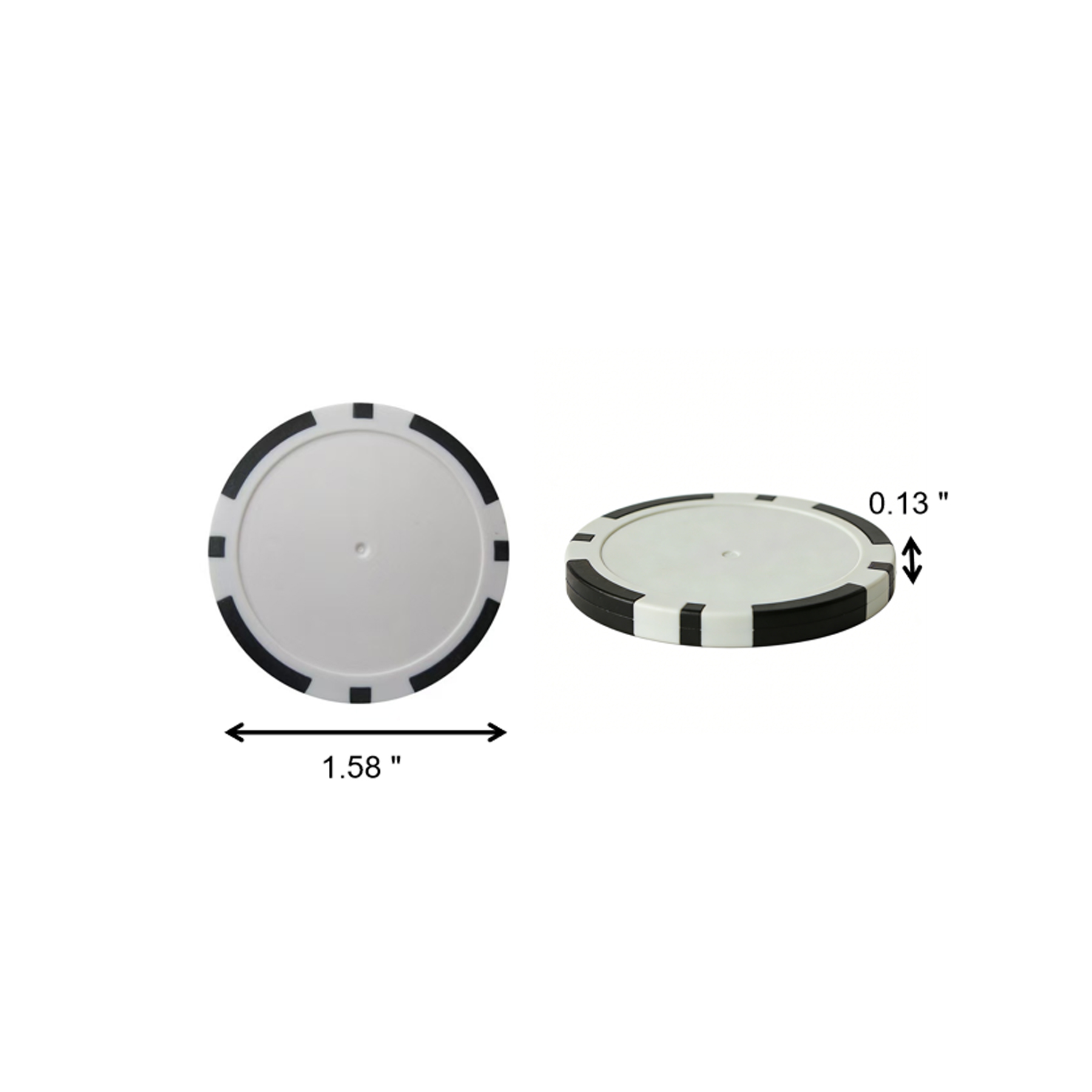 1.58” Casino Gameplay Multi Color Poker Chips - Image 2