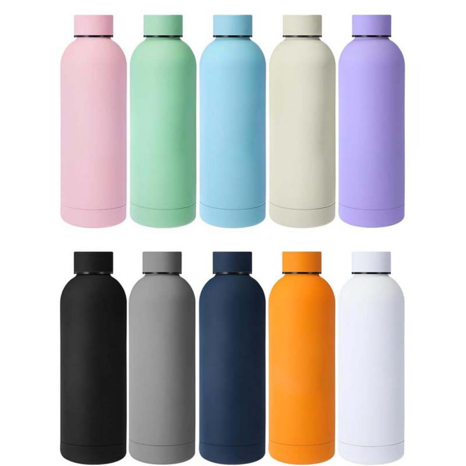 16 Oz Stainless Steel Vacuum Insulated Gym Bottle With Matte Finish - Image 3