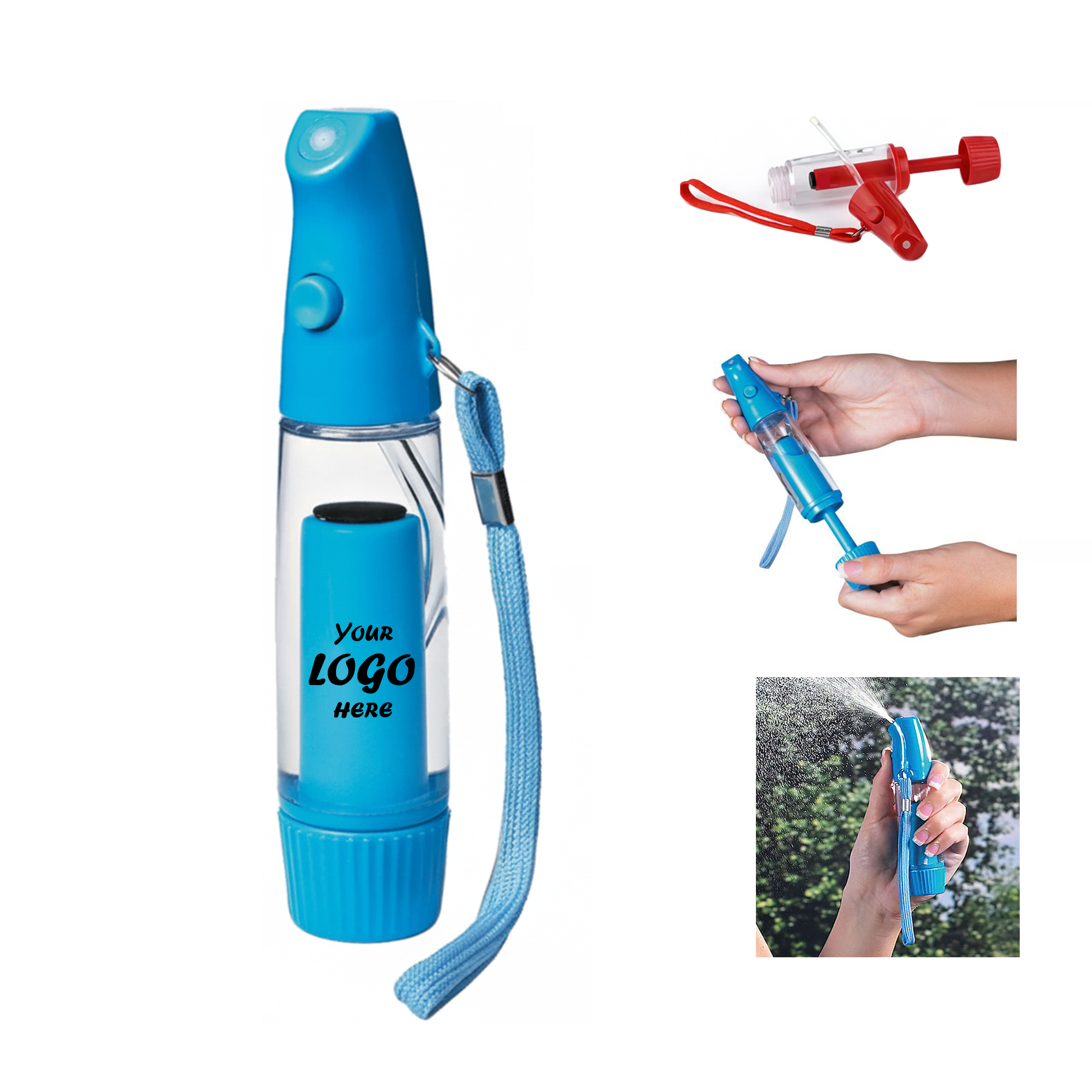Instant Cooling Battery Free Personal Water Mister