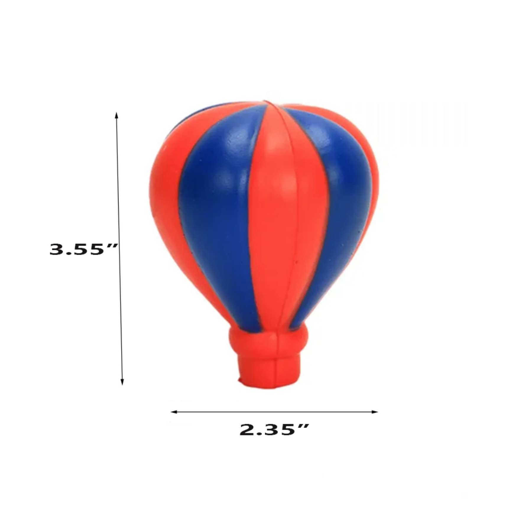 Slow Rise Hot Air Balloon Stress Reliever Soft Travel PU Foam Squeezer - Image 2