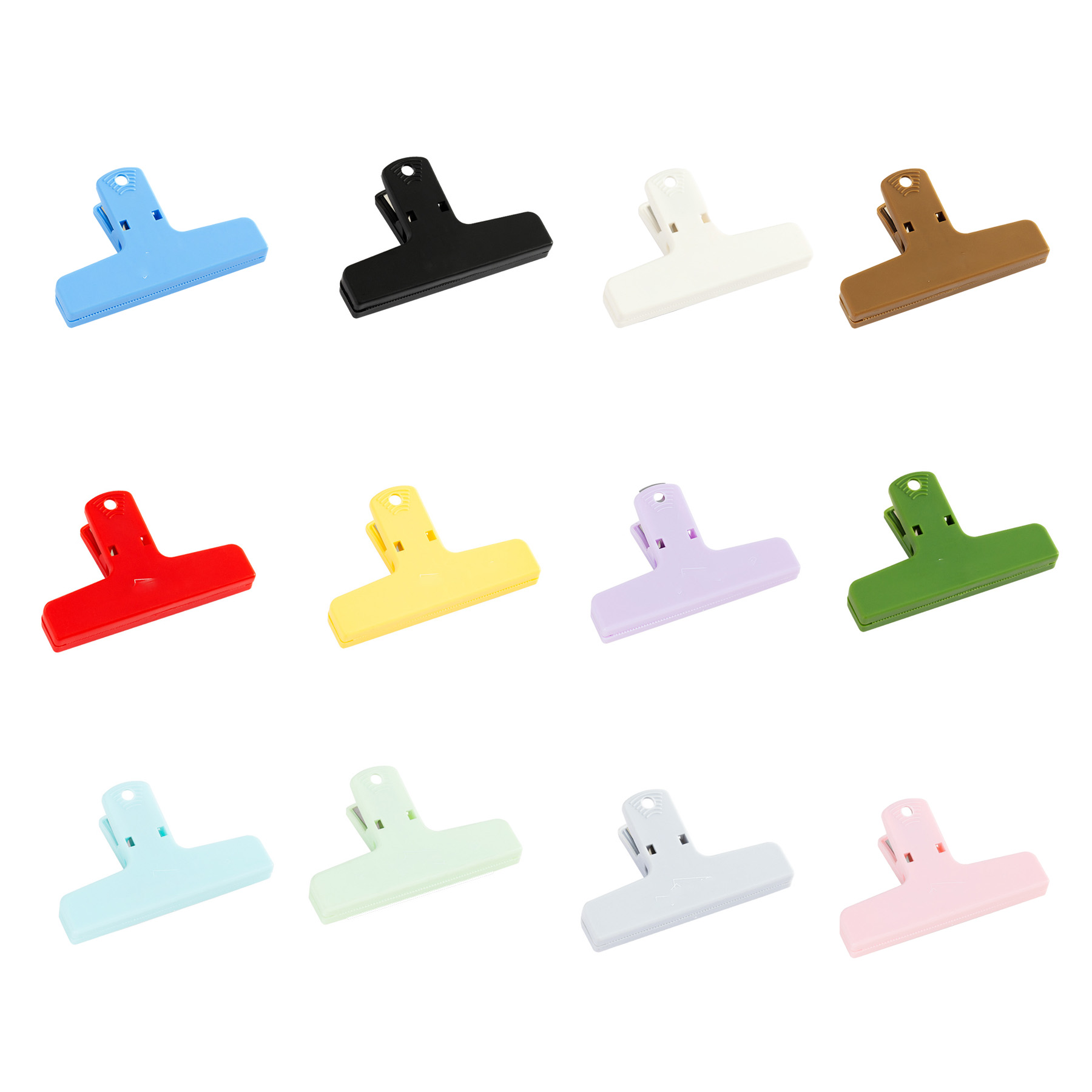 2 1/2" Magnetic ABS Bag Clip With Memo Pad - Image 3