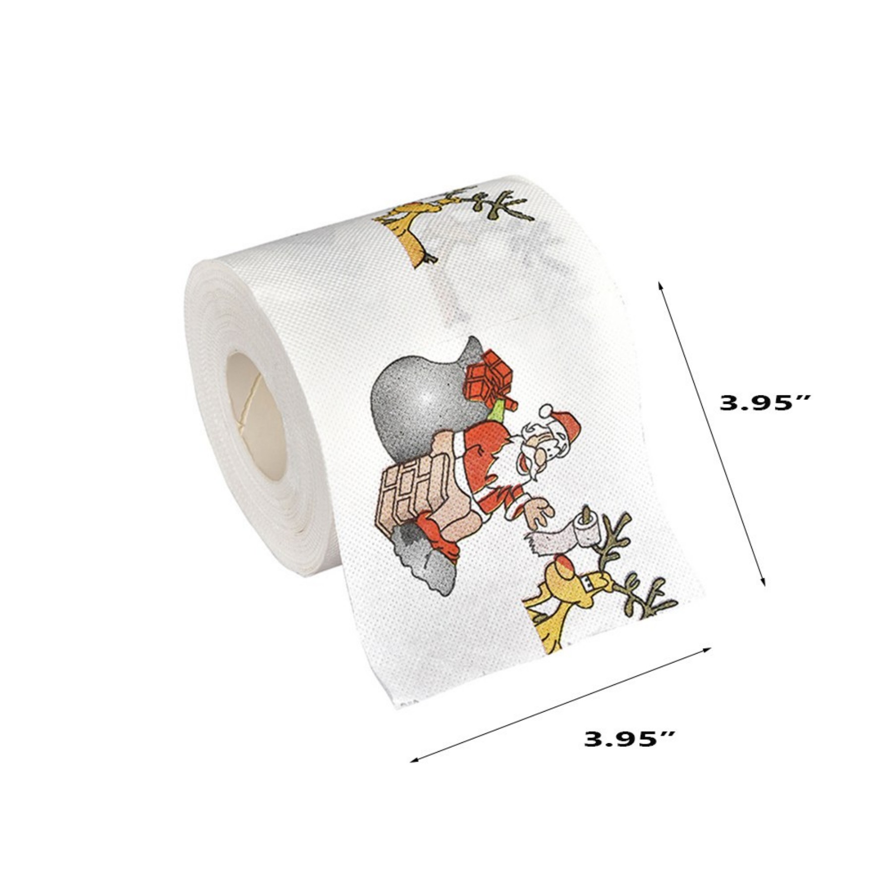 Individually Wrapped Recycled 2 Ply Bathroom Tissue Roll - Image 2