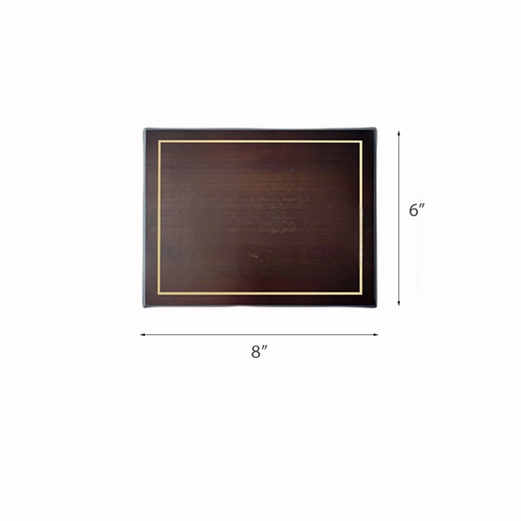 A5 Engravable Beechwood Memorial Keepsake Plaque - Image 2