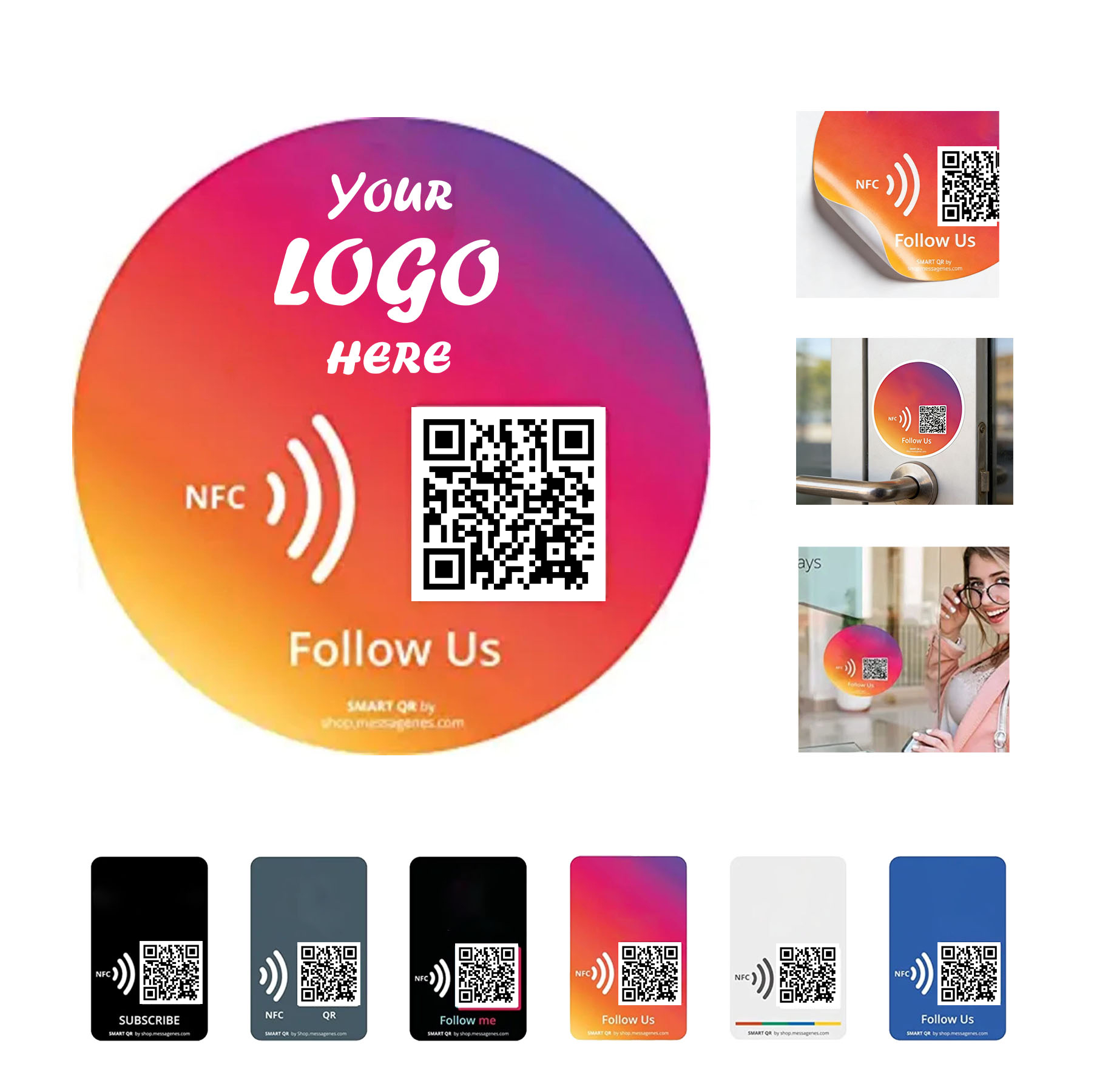 Waterproof NFC Epoxy Sticker Tag