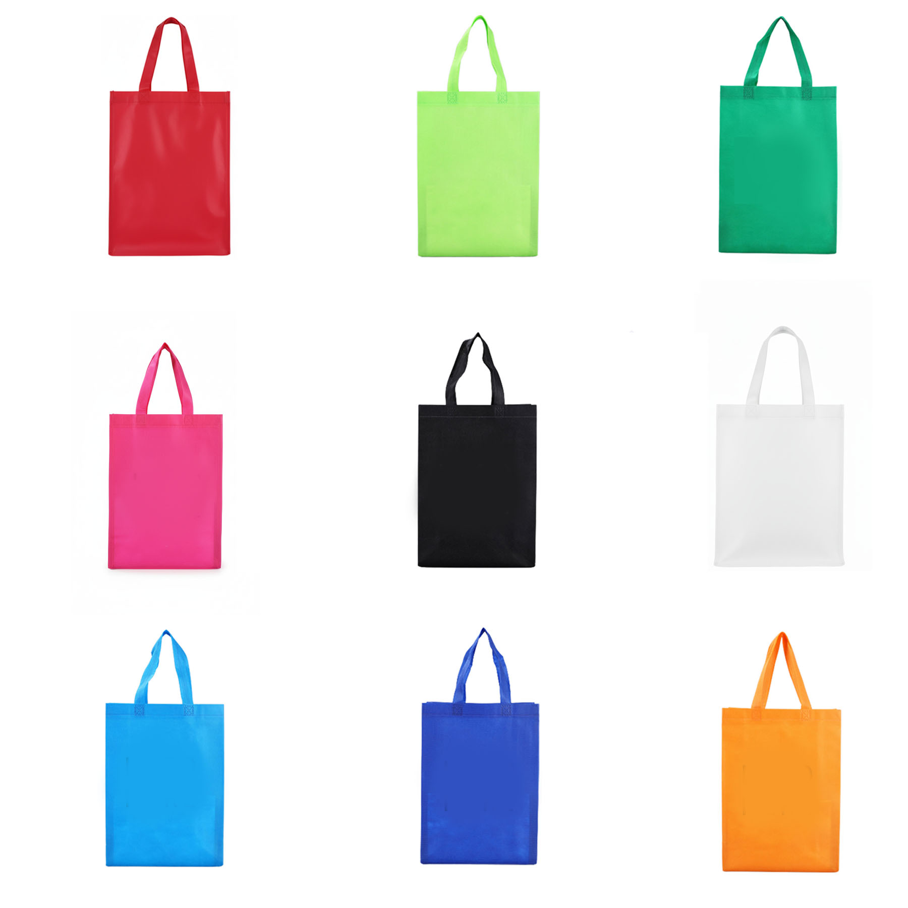70GSM Non-Woven Gusseted Reinforced Handles Flat Bottom Tote - Image 3