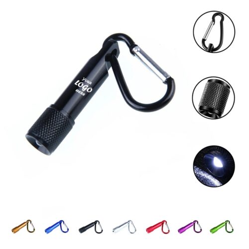 Aluminum Carabiner Flashlight