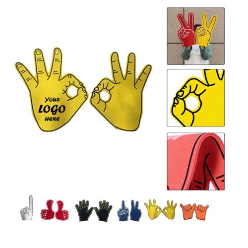 Oversized EVA Cheering Foam Gloves