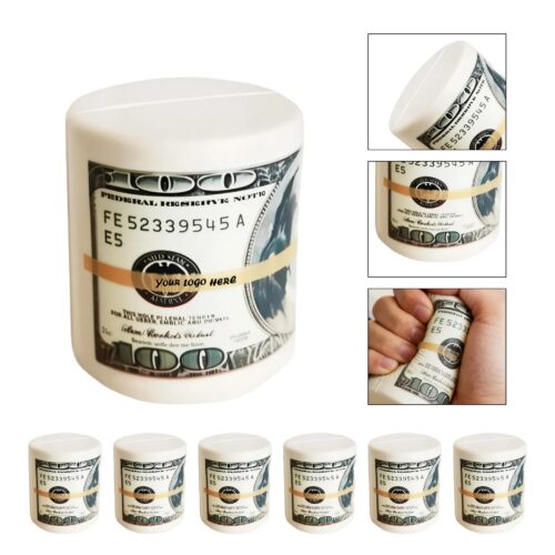 Money Wad PU Foam Stress Reliever Squeeze Toy