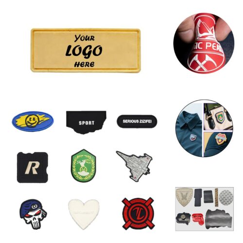 Custom Molded PVC Rubber Lapel Pin With Military Clutch