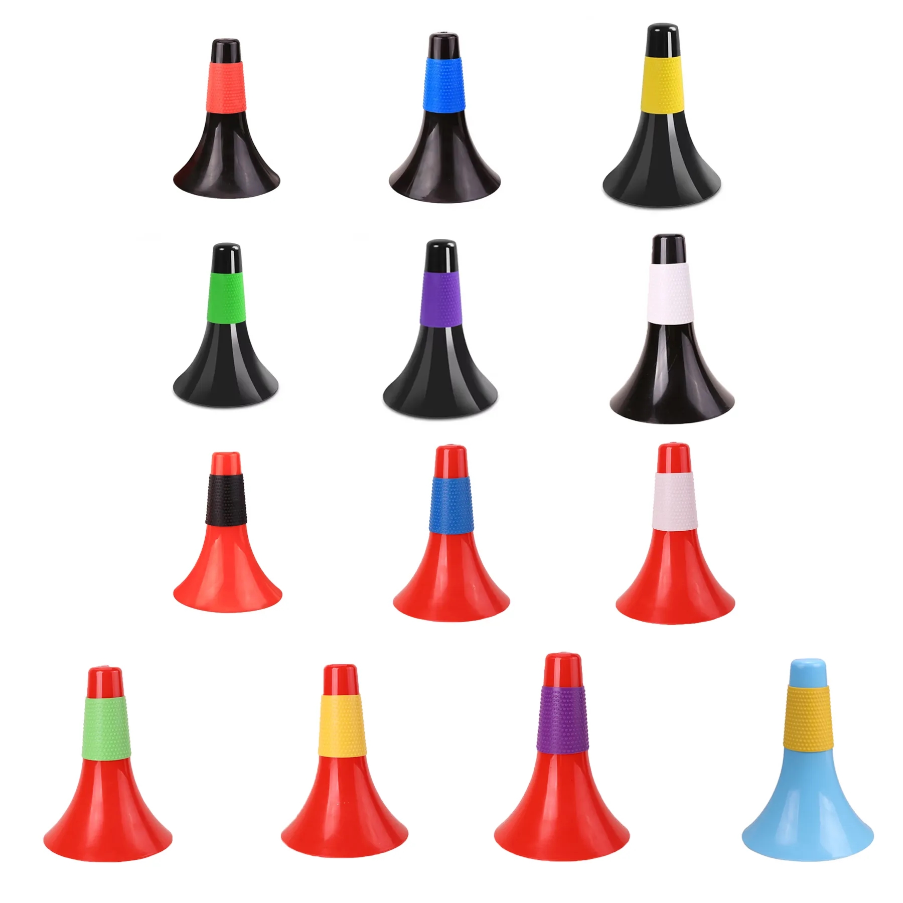 Portable Plastic Agility Training Marker Cones Set - Image 3