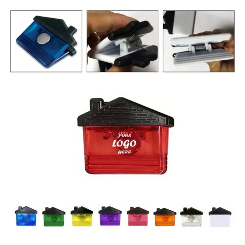 House Magnetic Memo Clip With Strong Spring Closure