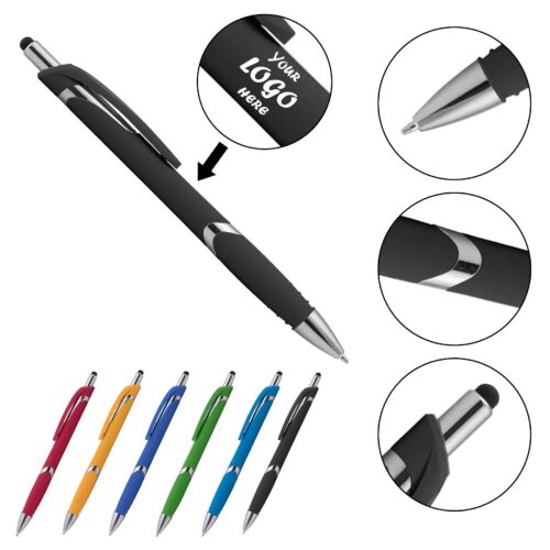 Soft Touch Stylus Pen For Meetings And Trade Shows