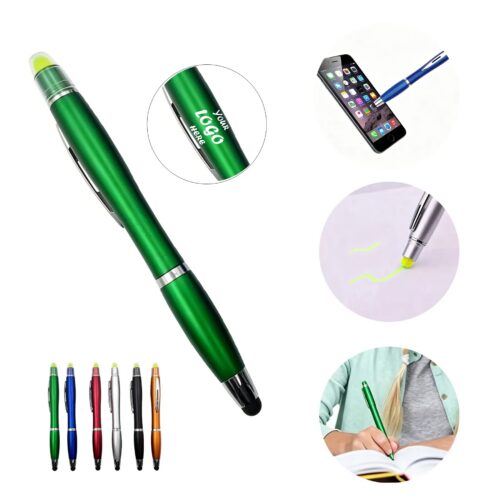 Gel Highlighter Stylus Pen For School And Office