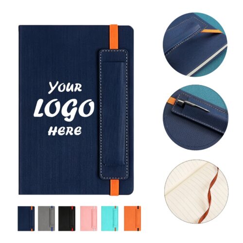 A5 Business Notebook With Pen Holder And Elastic Band