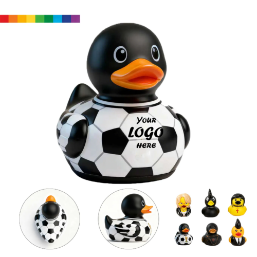 Custom Vinyl Soccer Duck Mascot For Fan Desk Gifts