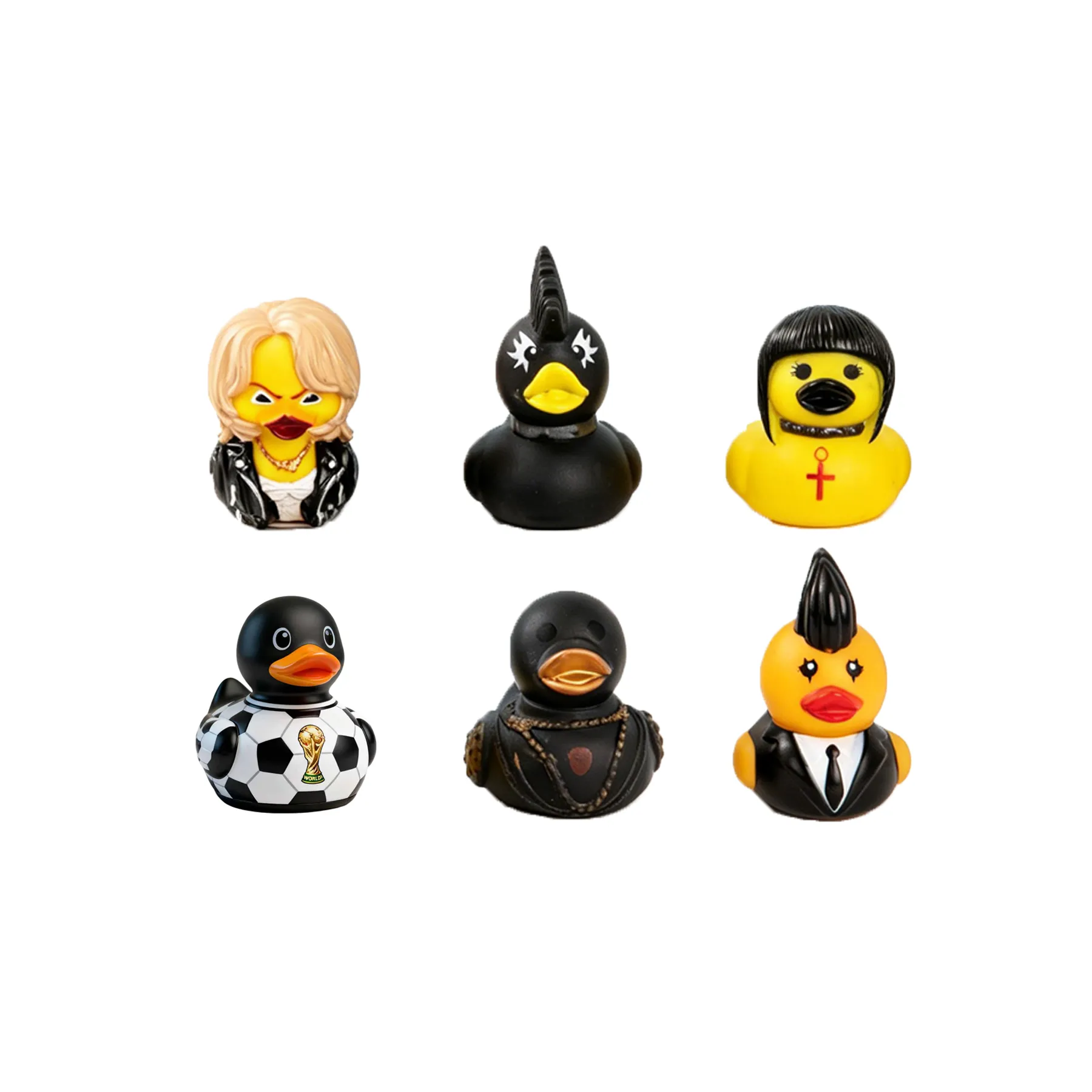 Custom Vinyl Soccer Duck Mascot For Fan Desk Gifts - Image 3