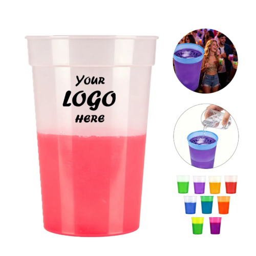 Color Changing 16 Oz Stadium Cup For Event Drinks