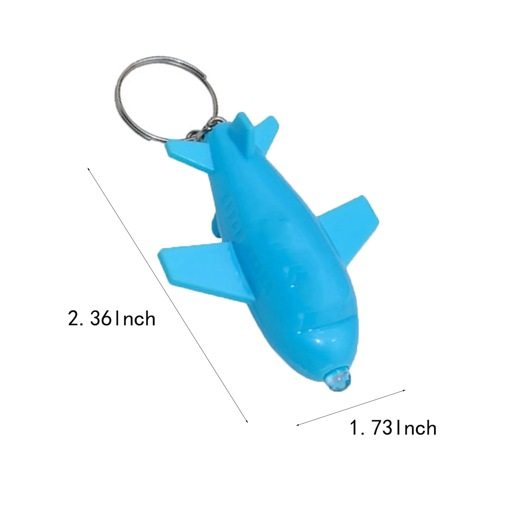 Airplane LED Light Keychain For Travel And Airline Promos - Image 2