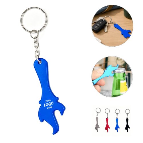 Metal Torch Bottle Opener Keychain For Fire Events