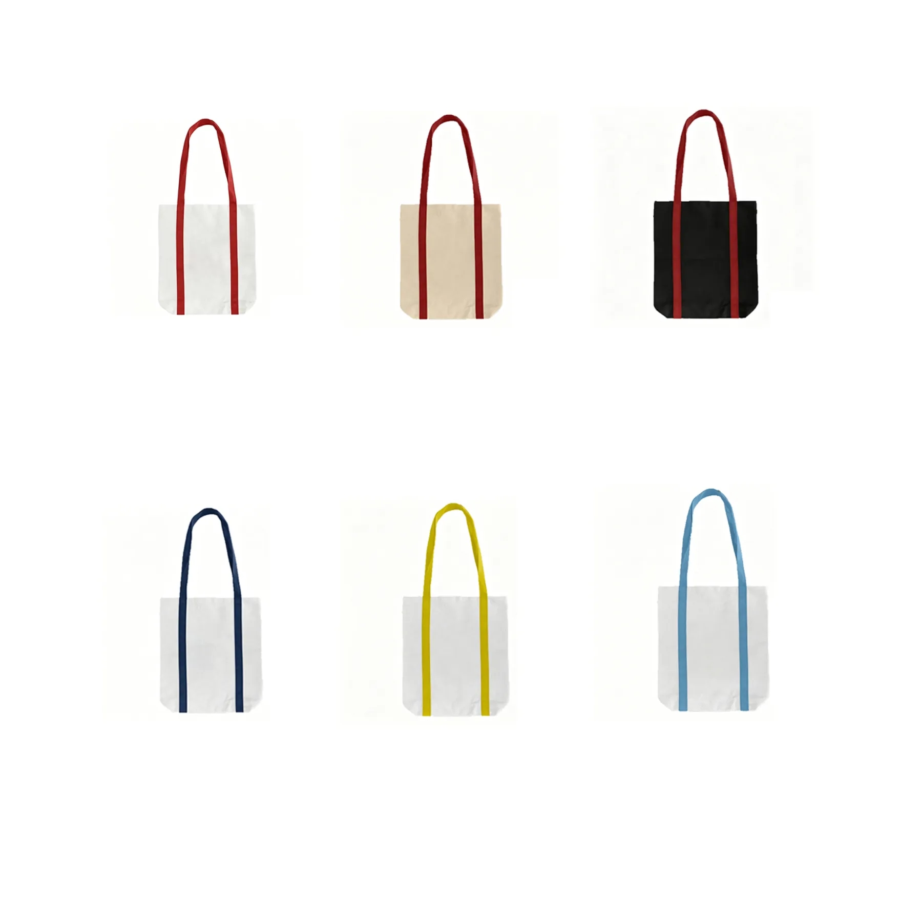 Canvas Soccer Fan Tote Bag With Comfortable Shoulder Strap - Image 3