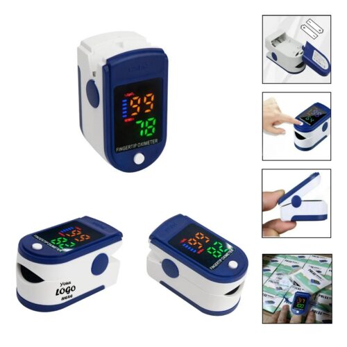 Compact Fingertip Pulse Oximeter With LED Display